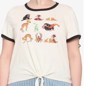 NWT Fantastic Beasts: The Secrets Of Dumbledore Beasts Ringer T-Shirt  L